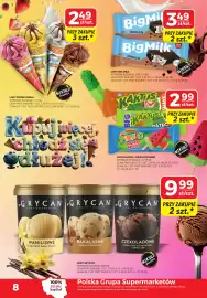 Top Market gazetka Strona 8: Lody Kaktus, Pirulo Froneri €2,99, Lody Rożek Koral €2,49