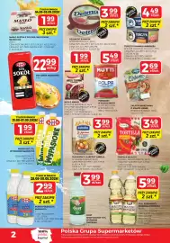 Top Market gazetka Strona 2: Mleko Polskie 2% Mlekovita €2,99, Ser Sokół Mlekovita €22,99