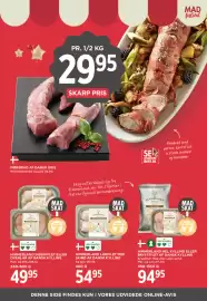 MENY tilbudsavis uge 35 Side 21: Himmerland lårfilet med skind €54,95, Himmerland hel kylling eller brystfilet €94,95