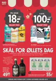 MENY tilbudsavis uge 35 Side 35: To Øl Økologisk 45 Days Pilsner €55,00, Hertog Jan Tripel €49,95