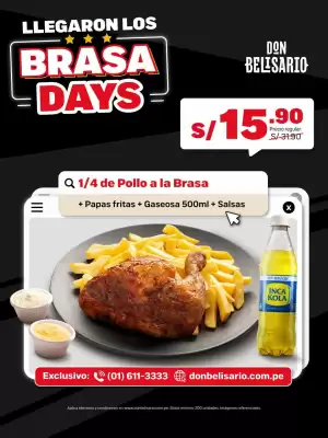 Don Belisario (válido hasta 21-09)
