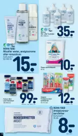 REMA 1000 tilbudsavis uge 36 Side 18: Derma Hår- eller hudpleje €35,00, Futura eller Livol helsekost €99,00