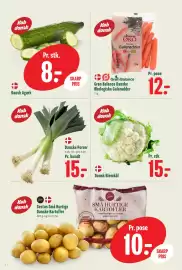 Min Købmand tilbudsavis uge 35 Side 2: Grøn Balance ØKO Gulerødder €12,00, Porrer €15,00