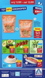 ALDI folder week 37 Pagina 32: Varkenshaasje met rozemarijn €5,99, Daylicious Pavlova €9,99