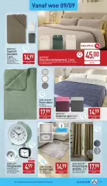 ALDI folder week 37 Pagina 15: Bedrukt tapijt €14,99, Verduisterende gordijnen €17,99