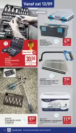 ALDI folder week 37 Pagina 26: Witte badkamer- en keukenverf €11,99, Multifunctionele zaag 3 in 1 €7,99