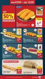 ALDI folder week 37 Pagina 5: Lerse dunne lende €6,79, Kalkoenschnitzel €3,90