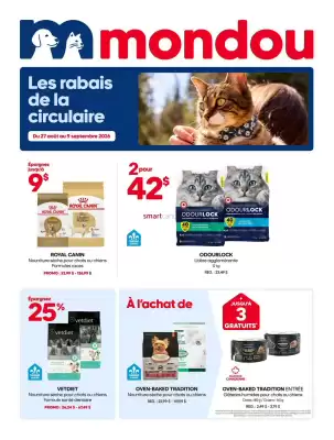 Mondou (valid until 9-09)