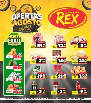 Catálogo Supermercados Rex (válido até 30-08)