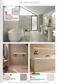 Catalogue Mr Bricolage page 11: Mosaïque en travertin Caramel €7,90