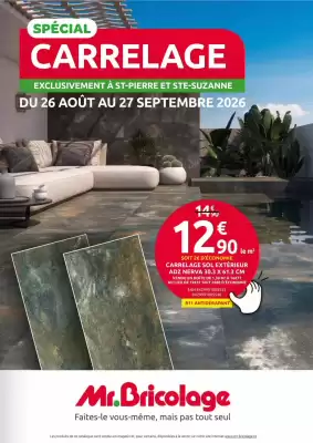 Mr Bricolage (valable jusqu'au 27-09)