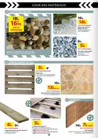 Catalogue Mr Bricolage page 2: Galets de marbre blanc Carrare €14,90, Galets multicolores polis €16,90