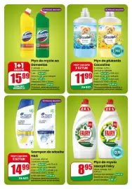 Dino gazetka tydzień 35 Strona 5: Płyn do mycia naczyń Fairy €8,95, Płyn do płukania Coccolino €11,99