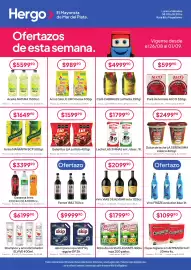 Revista Hergo semana 35 Página 1: Natura aceite €5.599,90, Gallo arroz oro €989,90
