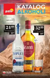 Polomarket gazetka | Alkohole Strona 1: Whisky Grant's Triple Wood €52,99, Wódka Soplica Szlachetna €24,69