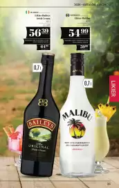 Polomarket gazetka | Alkohole Strona 25: Likier Baileys Irish Cream €56,39, Likier Malibu €54,99