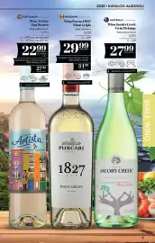 Polomarket gazetka | Alkohole Strona 5: Wino białe Purcari 1827 Pinot Grigio wytrawne €29,99