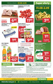 Stokrotka gazetka tydzień 35 Strona 46: Pomidory Daktylowe Czerwone €11,99, Płatki Nestlé €9,99