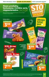 Stokrotka gazetka tydzień 35 Strona 30: Rogalik Milka Choco Croissant €3,99, E.Wedel Biszkopty Wedlowe €5,99