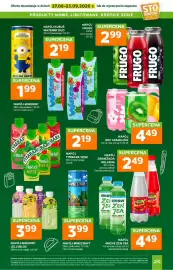 Stokrotka gazetka tydzień 35 Strona 33: Napój Tymbark Vege €2,19, Napój Minecraft €3,99