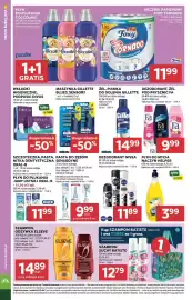 Stokrotka gazetka tydzień 35 Strona 38: Żel do golenia Gillette €14,99, Dezodorant Nivea €11,89