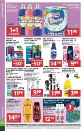 Stokrotka gazetka tydzień 35 Strona 38: Żel do golenia Gillette €14,99, Dezodorant Nivea €11,89