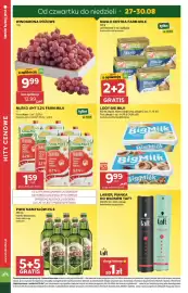 Stokrotka gazetka tydzień 35 Strona 4: Winogrona Różowe €9,99, Lody Big Milk €9,99