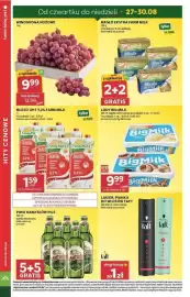 Stokrotka gazetka tydzień 35 Strona 4: Winogrona Różowe €9,99, Lody Big Milk €9,99