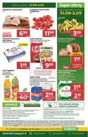 Stokrotka gazetka tydzień 35 Strona 46: Pomidory Daktylowe Czerwone €11,99, Płatki Nestlé €9,99