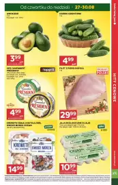 Stokrotka gazetka tydzień 35 Strona 5: Filet z Piersi Indyka €29,99, Ser Camembert Président €4,99