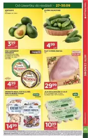 Stokrotka gazetka tydzień 35 Strona 5: Filet z Piersi Indyka €29,99, Ser Camembert Président €4,99