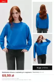 Top Secret gazetka Strona 12: Niebieska bluza z subtelnym napisem €69,99