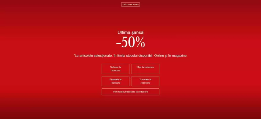 Intimissimi (valid până la 8-09)