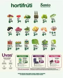Catálogo Santo Supermercados Página 2: Salanova Mini Crespa La Vita €3,49, Salada Mix La Vita Cenoura e Beterraba €2,99