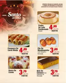 Catálogo Santo Supermercados Página 4: Panqueca de carne moída €4,89, Pudim De Leite Condensado Grande €49,90