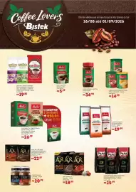 Encarte Bistek Supermercados semana 35 Página 1: Cafe po pilao cafeteria especialidades italiano/ espresso/ coado €25,99