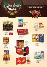 Encarte Bistek Supermercados semana 35 Página 2: Cafe caps.3 coracoes 56g colombia- cada €12,99