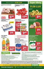 Stokrotka Market gazetka tydzień 35 Strona 34: Pomidory Daktylewe Czerwone €11,99, Płatki Nestlé €9,99