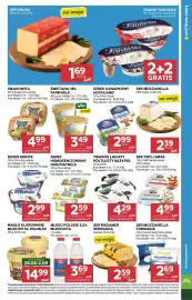 Stokrotka Market gazetka tydzień 35 Strona 13: Twaróg Łaciaty Półtłusty Mlekpolski €4,29, Deser Monte €2,99