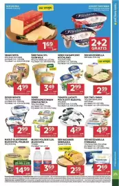 Stokrotka Market gazetka tydzień 35 Strona 13: Twaróg Łaciaty Półtłusty Mlekpolski €4,29, Deser Monte €2,99