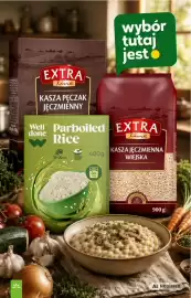 Stokrotka Market gazetka tydzień 35 Strona 15: EXTRA line KASZA JĘCZMIENNA WIEJSKA €3,99
