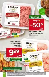 Stokrotka Market gazetka tydzień 35 Strona 2: Mięso Mielone z Szynki O!mięso €9,99, Paski z fileta z kurczaka O!mięso €9,99