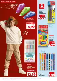 Kaufland gazetka tydzień 35 Strona 13: Korektor w taśmie Colorino €5,99, COLORINO Kredki ołówkowe trójkątne 12 kolorów €9,99