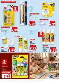 Kaufland gazetka tydzień 35 Strona 15: DELI Stick Up Klej w sztyfcie €8,99, UHU Klej w sztyfcie €2,99