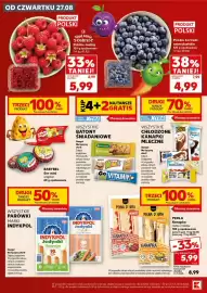 Kaufland gazetka tydzień 35 Strona 2: Perla Kanapka różne rodzaje €5,99, Babybel Ser mini original