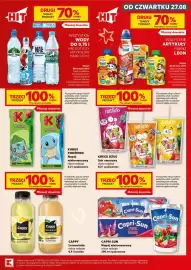 Kaufland gazetka tydzień 35 Strona 3: Cappy Lemoniada, Wszystkie wody do