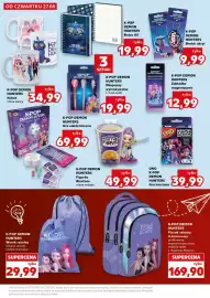Kaufland gazetka tydzień 35 Strona 31: K-POP DEMON HUNTERS Figurka Blind box €49,99, K-POP DEMON HUNTERS Notes A5 €19,99