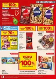 Kaufland gazetka tydzień 35 Strona 5: Doritos Bits Chipsy kukurydziane barbecue, Wszystkie donuty z naszej piekarni