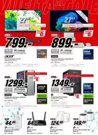 Folleto MediaMarkt Página 13: Tp-link sistema wifi mesh deco x10 €124,99, Lenovo PC gaming LOQ Tower 26ADR10 €1.299,00