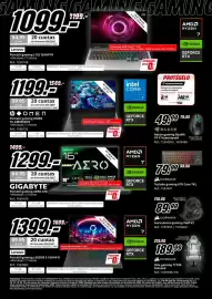 Folleto MediaMarkt Página 26: Hp omens portátil gaming 16-am0008ns €1.199,00, Corsair auriculares gaming void v2 €89,99